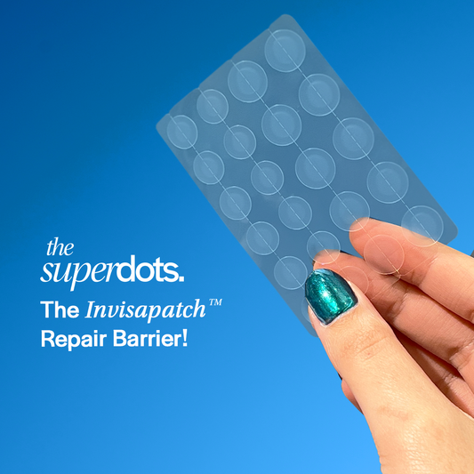 Introducing The Superdots Invisapatch™ Repair Barrier™ Spot Patch: Your Skin's New BFF!